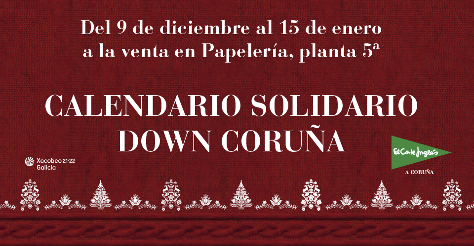 Imagen del evento Down Coruña pone a la venta su calendario solidario 2023